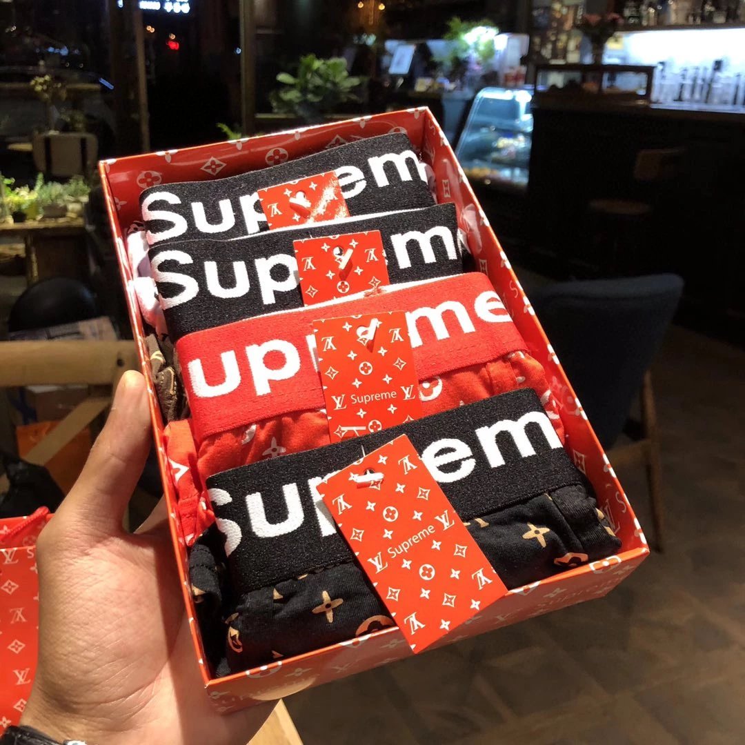 Supreme X LV Underwear 4 Pieces